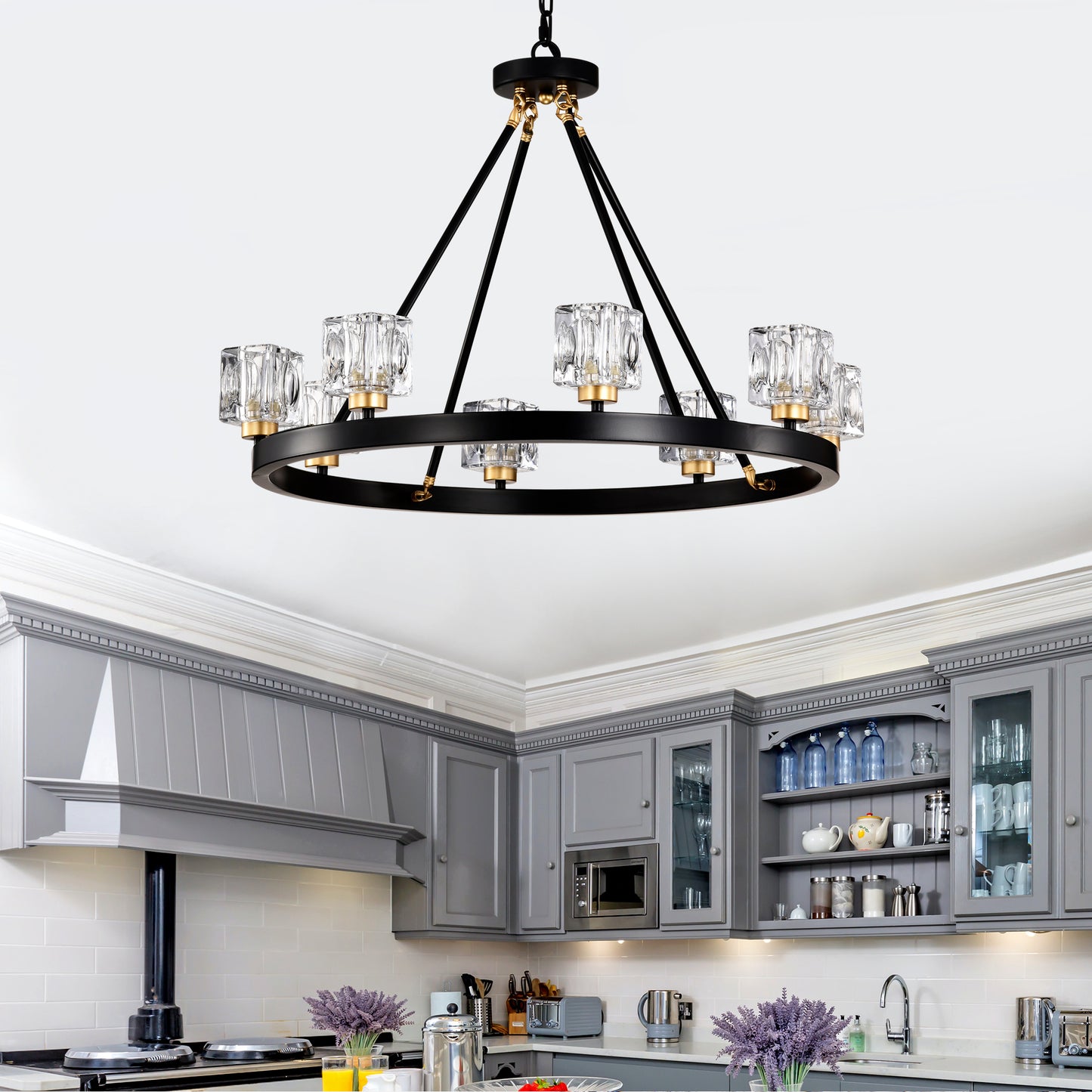 Justo Modern Crystal Chandelier