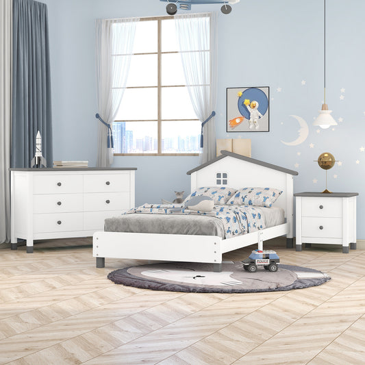 Centerville Modern Twin Platform Bedroom Set