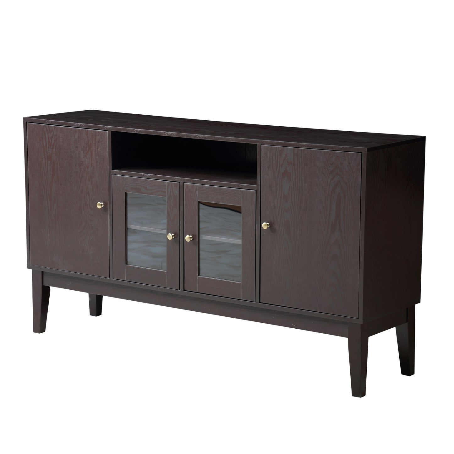 Oakridge Traditional Velvet Sideboard Console Table