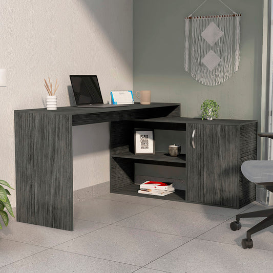 Oakridge Modern Smokey Office Desk