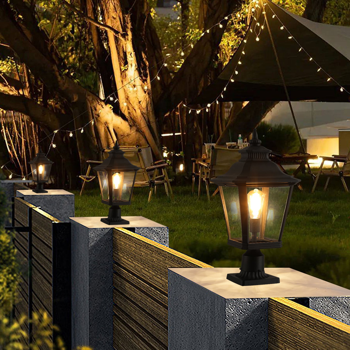 Silverleaf Traditional Outdoor Wall Sconce Lights