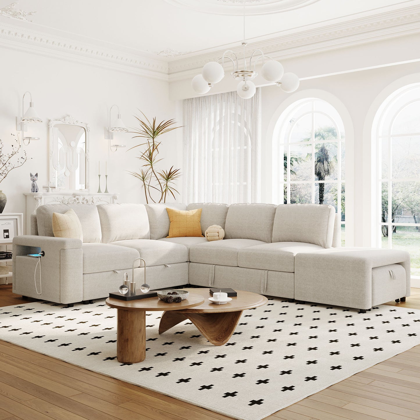 Sonoma Contemporary Preston Modular Storage Sofa