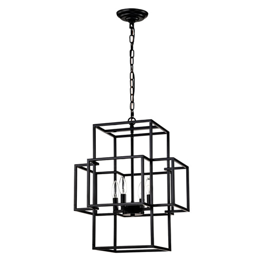 Marites Industrial Farmhouse Lantern Pendant