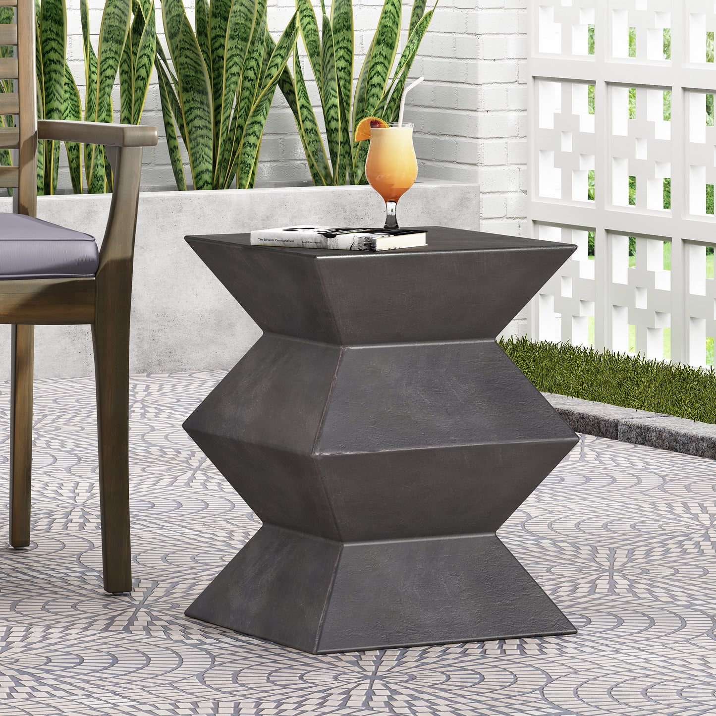 Lula Modern Outdoor Side Table