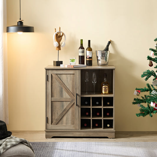 Oakridge Craftsman Farmhouse Bar Cabinet