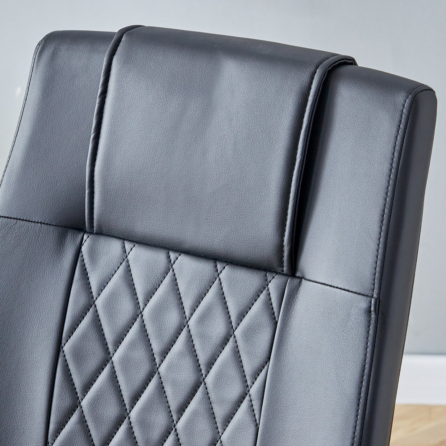 Eda Modern Faux Leather Chairs