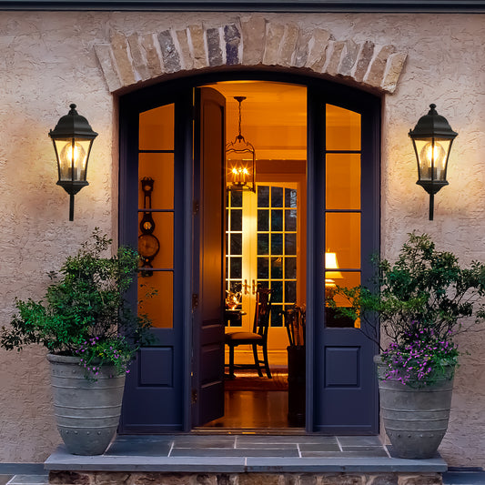 Healdsburg Traditional Glass Wall Lamp