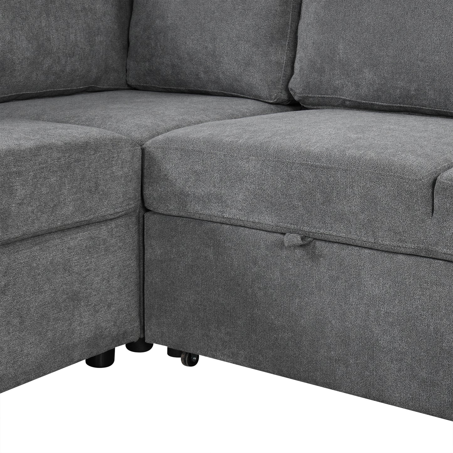 Lazzareschi Contemporary Pull-out Storage Sofa