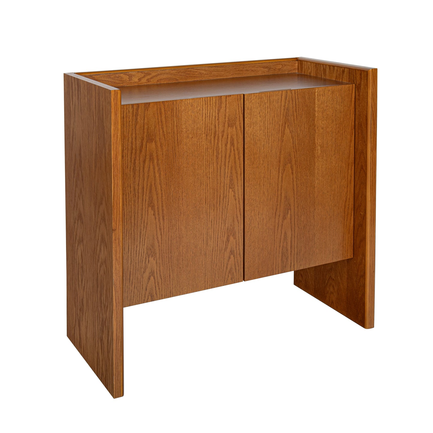 Kingsly Mid-Century Wood Storage Cabinet