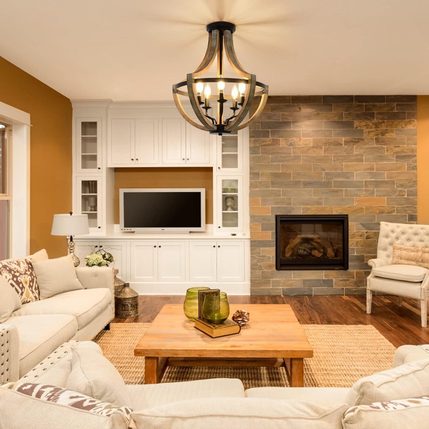 Ghivi Traditional Farmhouse Chandelier