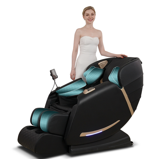 Jiron Modern Velvet Massage Chair