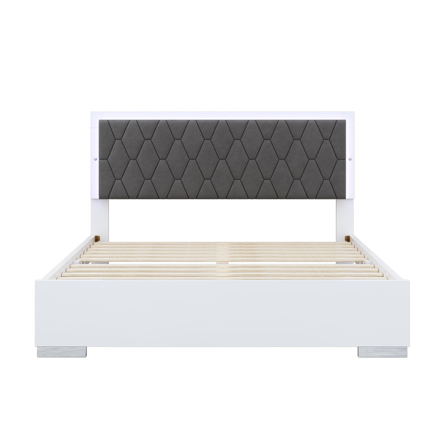 Sonoma Contemporary LED Upholstered Bedroom Set