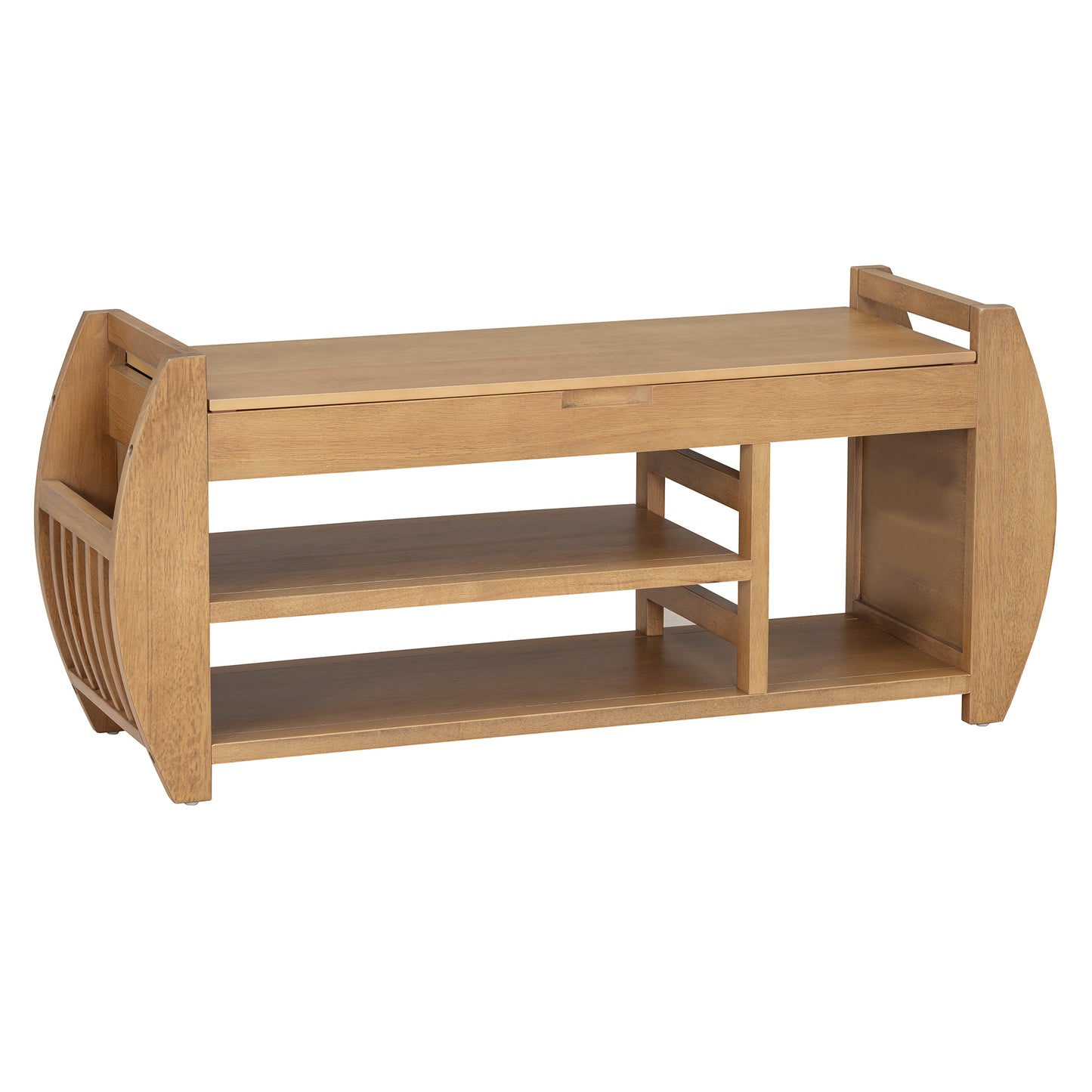 Cleo Mid-Century Retro Storage Bench