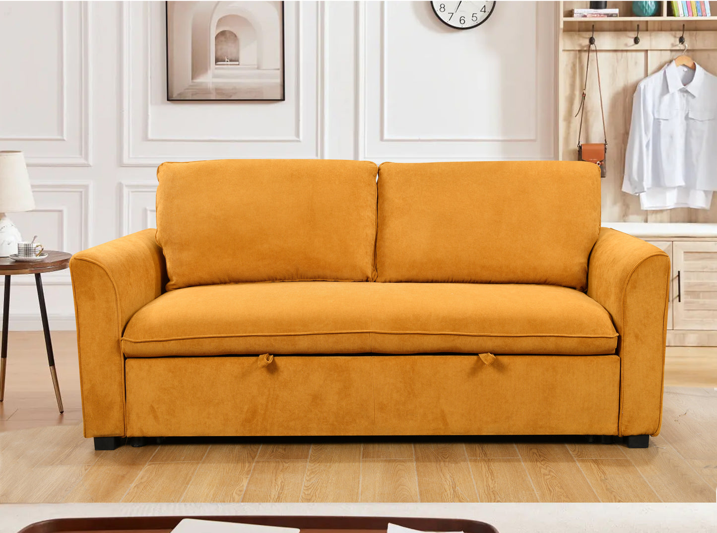 Emery Modern Convertible Sleeper Sofa