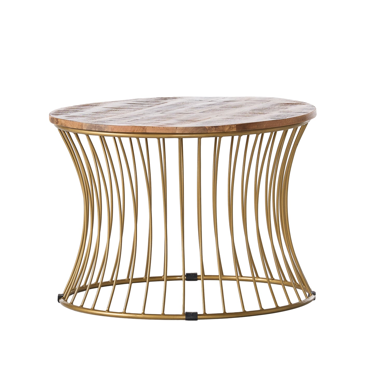 Somerset Industrial Wood and Iron Coffee Table
