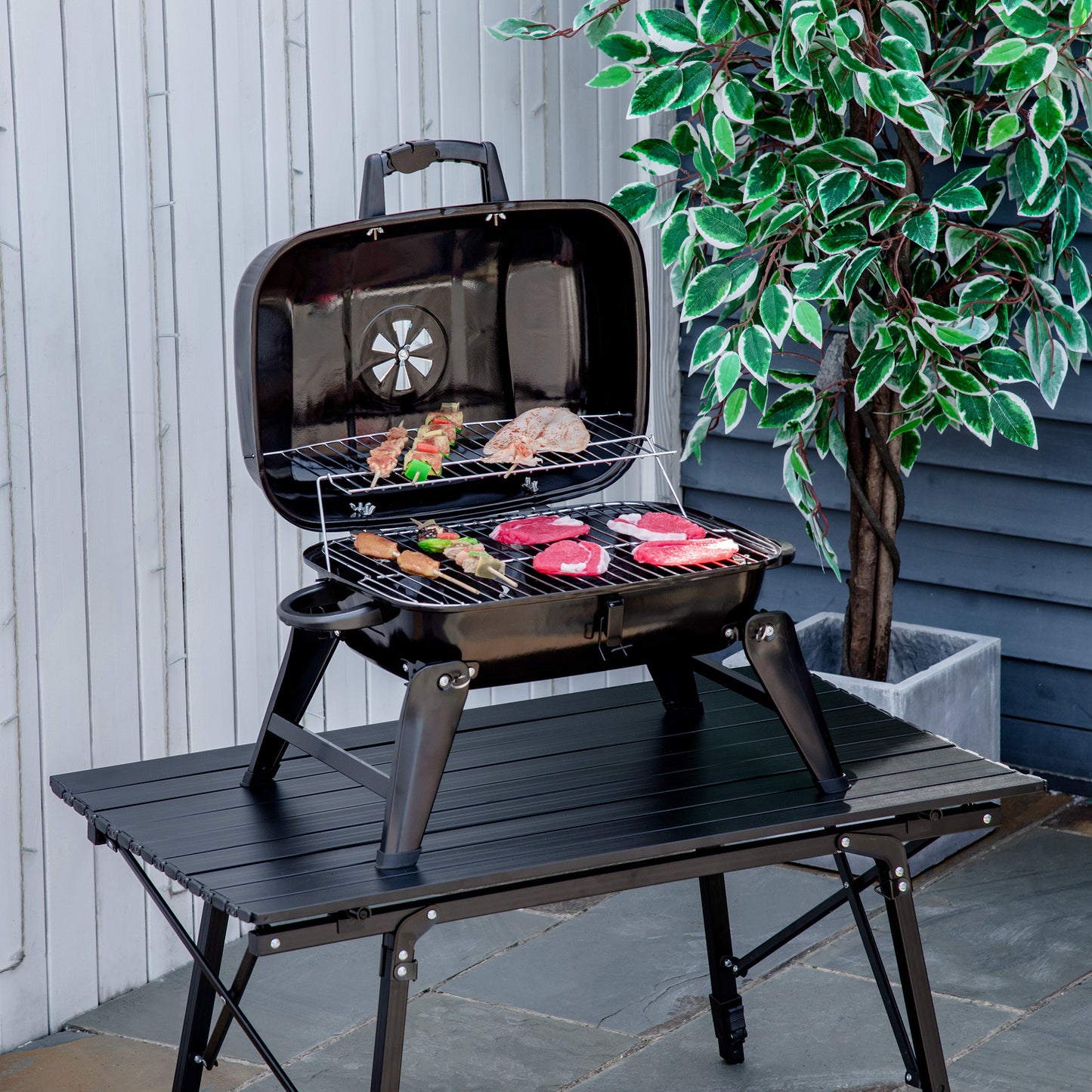 Justo Industrial Tabletop Grill