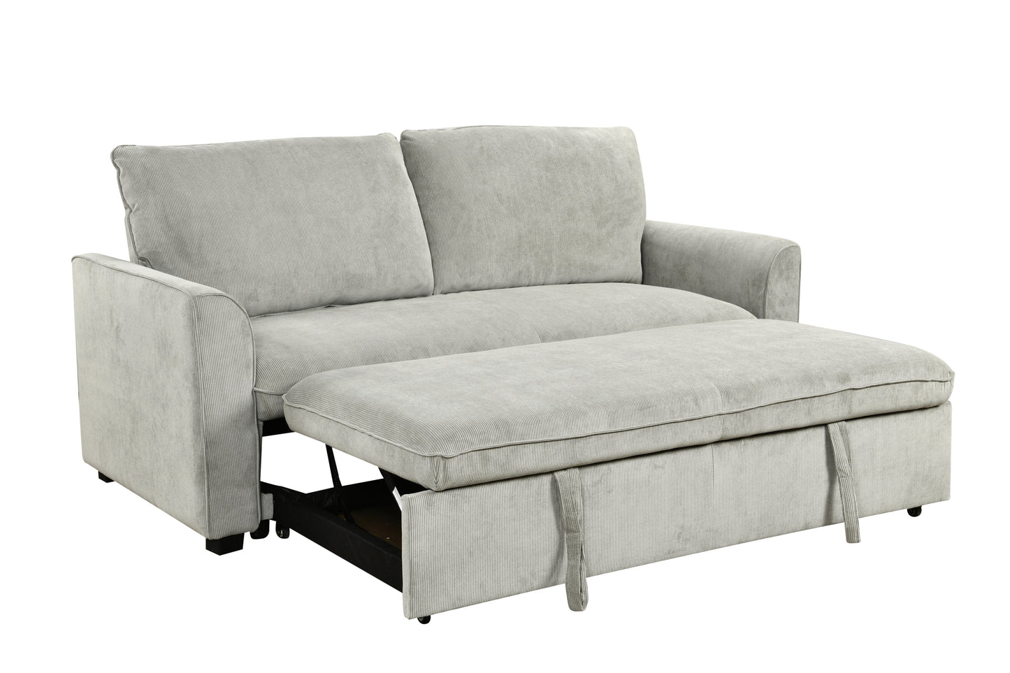 Fremont Modern Convertible Sleeper Sofa Loveseat