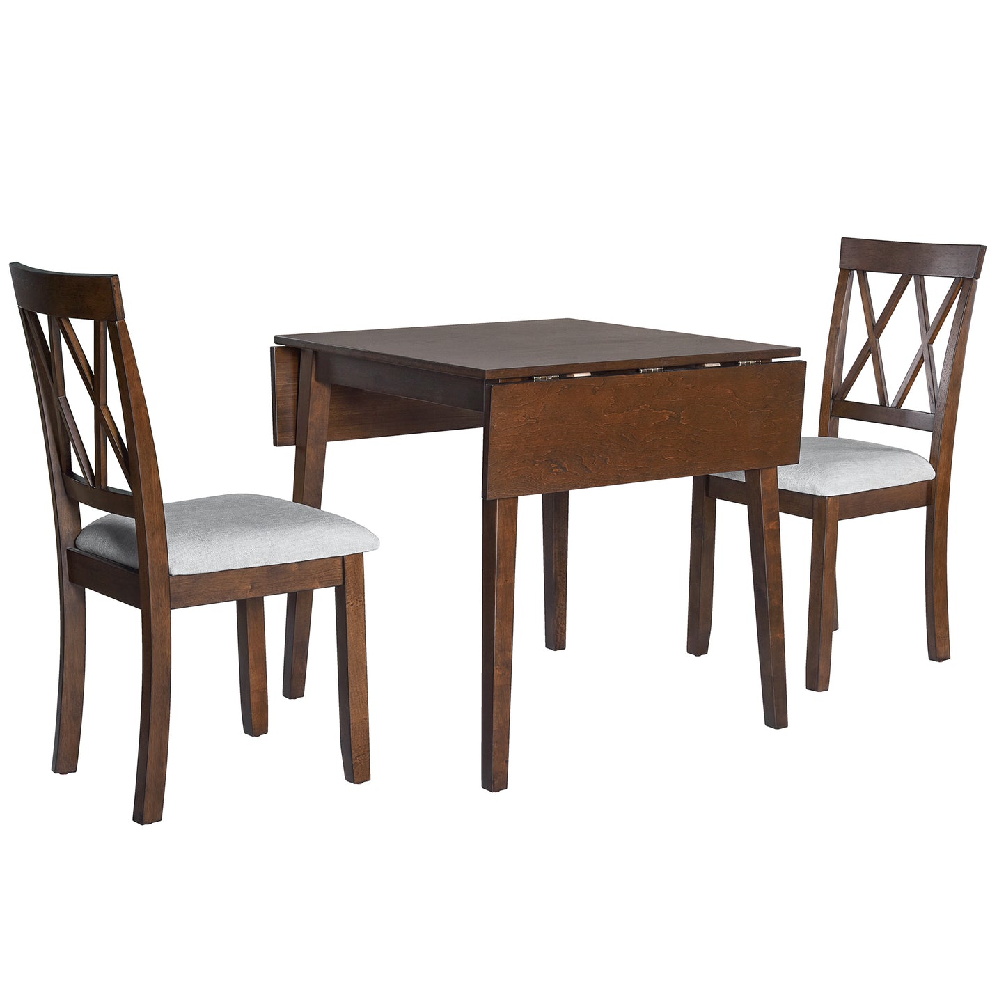 Irvington Contemporary Foldable Dining Table Set