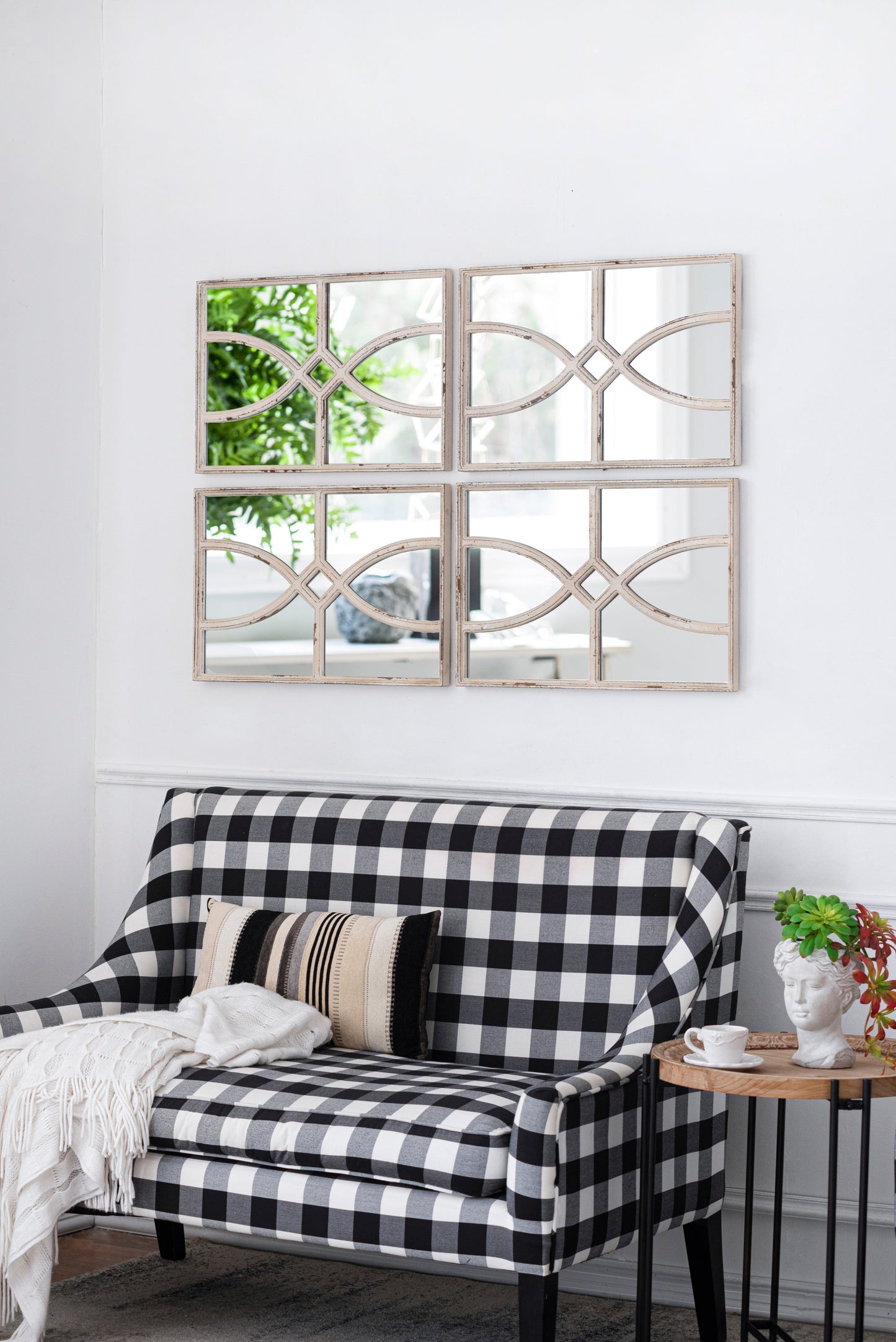 Marites Craftsman Wooden Wall Mirrors