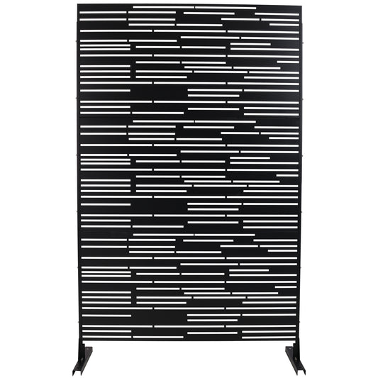 Calista Industrial Metal Privacy Screen