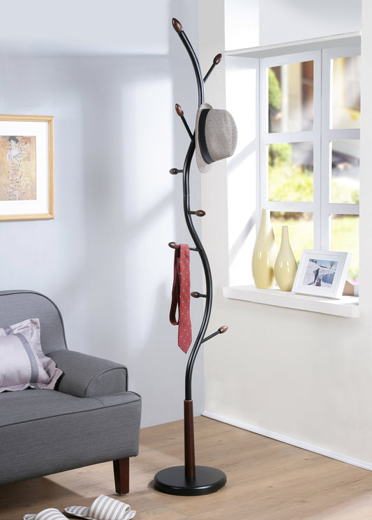 Fremont Contemporary Metal Standing Coat Rack