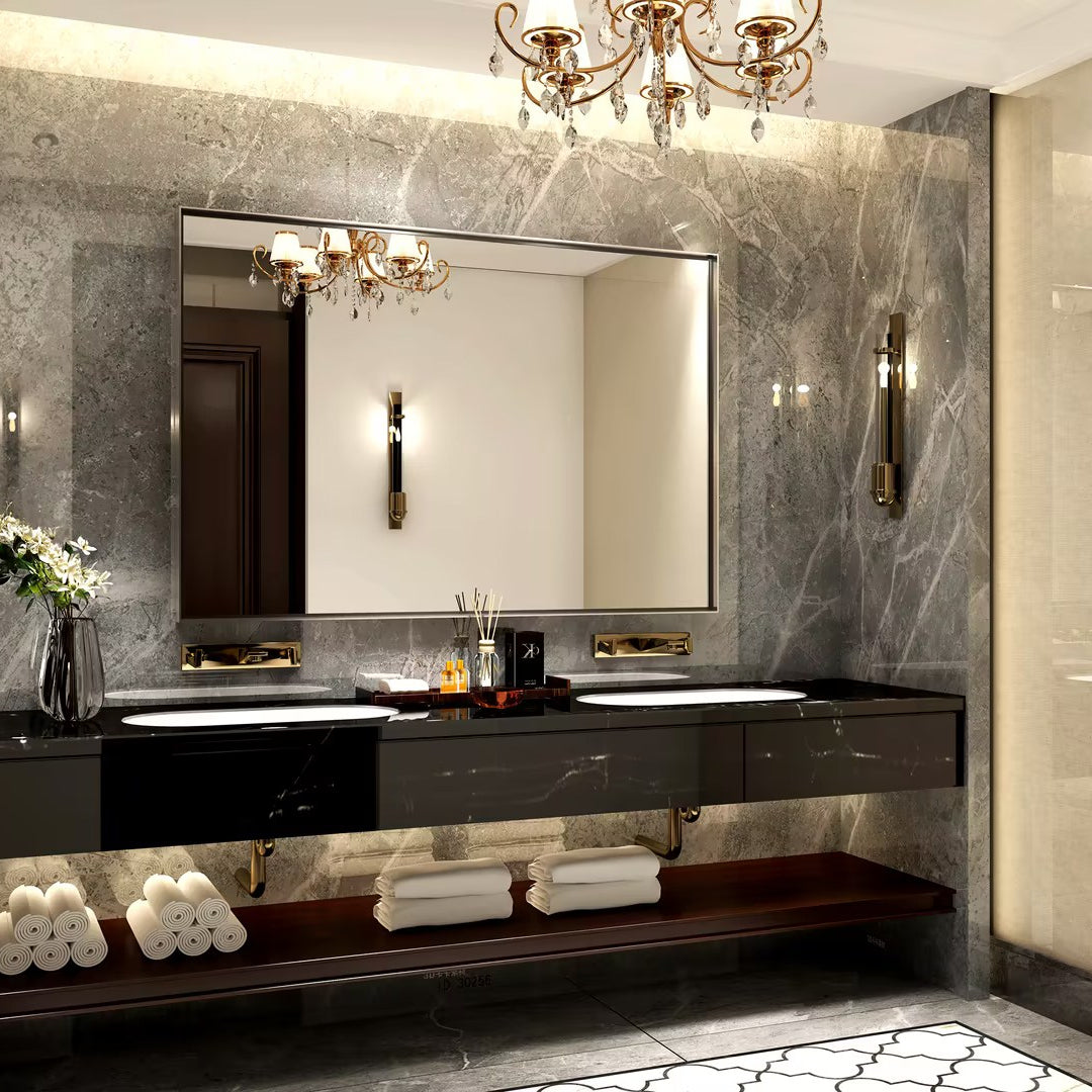 Irvington Modern Beveled Wall Mirror