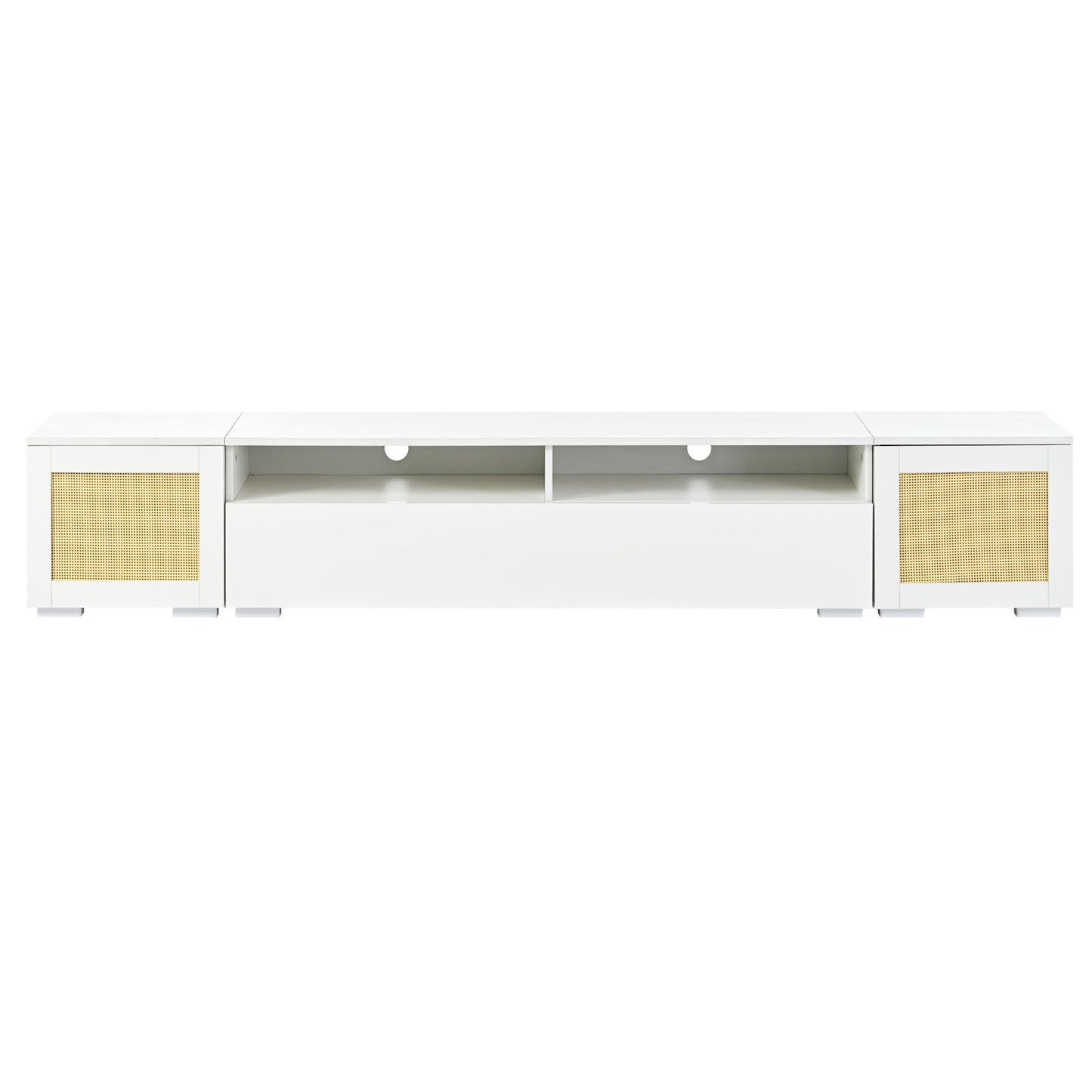 Westport Contemporary ON-TREND Rattan Entertainment Center