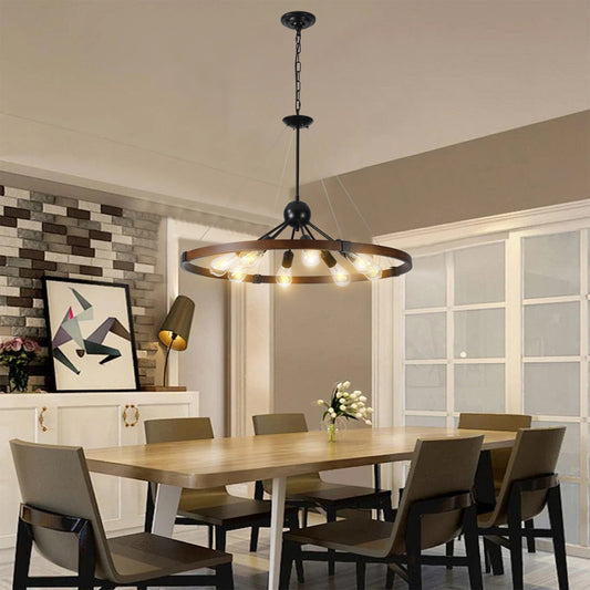 Healdsburg Industrial Retro Chandelier