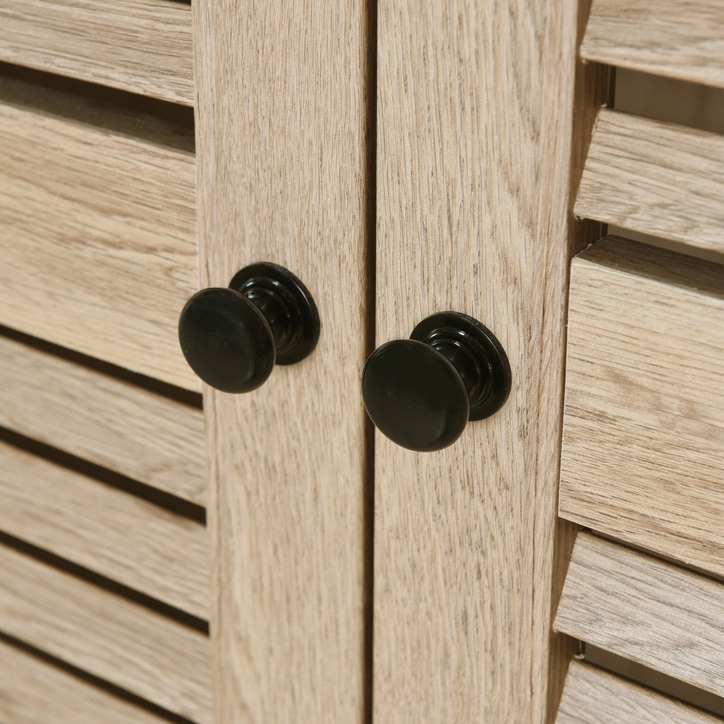 Niles Contemporary Shutter Door Wardrobe
