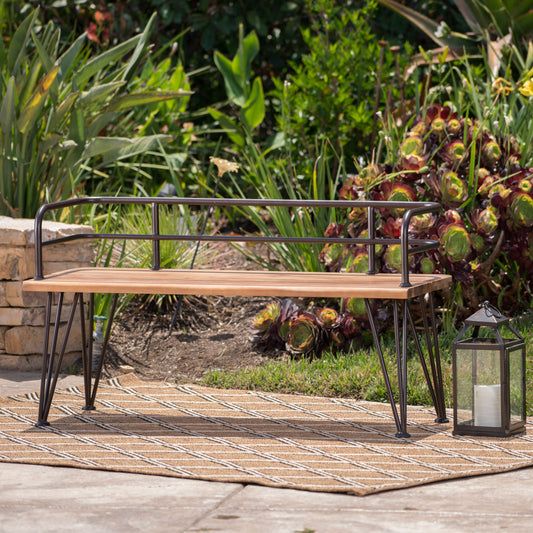 Elmcrest Industrial Metal Bench