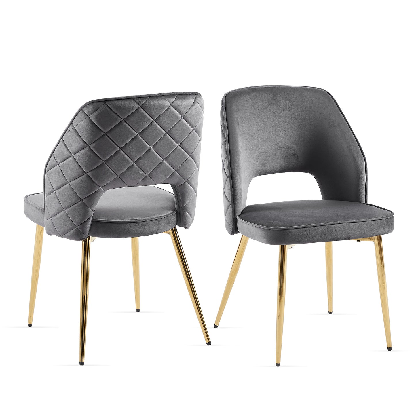 Jiron Modern Upholstered Velvet Dining Chairs