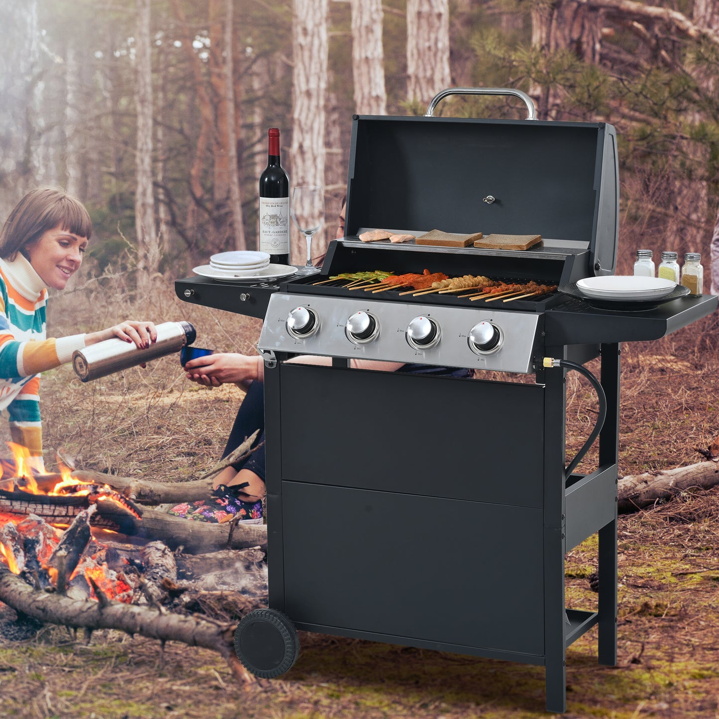 Healdsburg Industrial Gas Grill