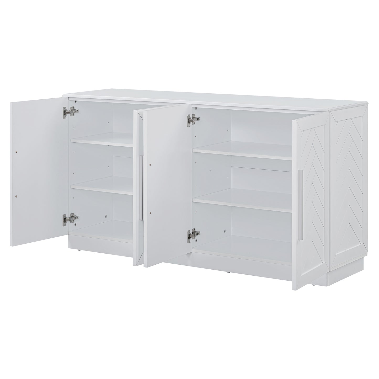 Irvington Modern Large Sideboard Storage Cabinet