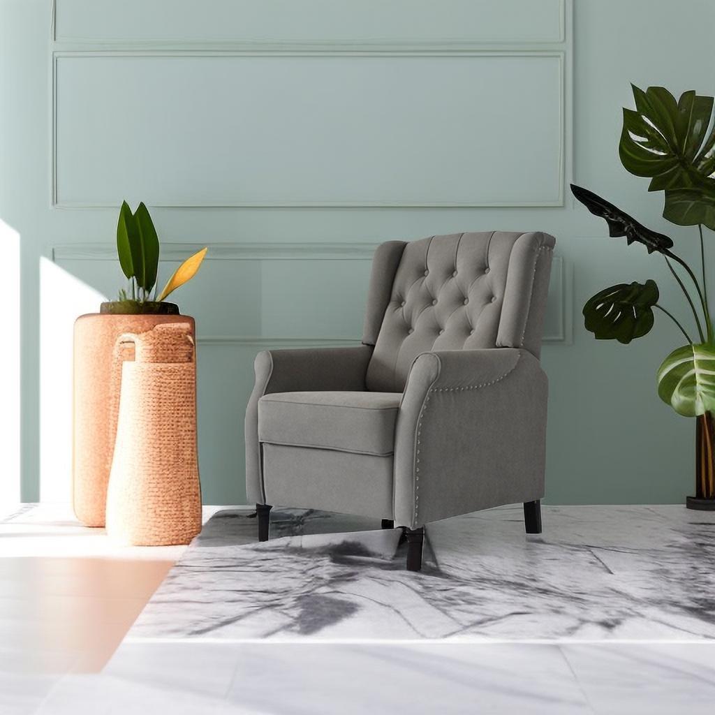Emery Contemporary Cozy Recliner Sofa Chair