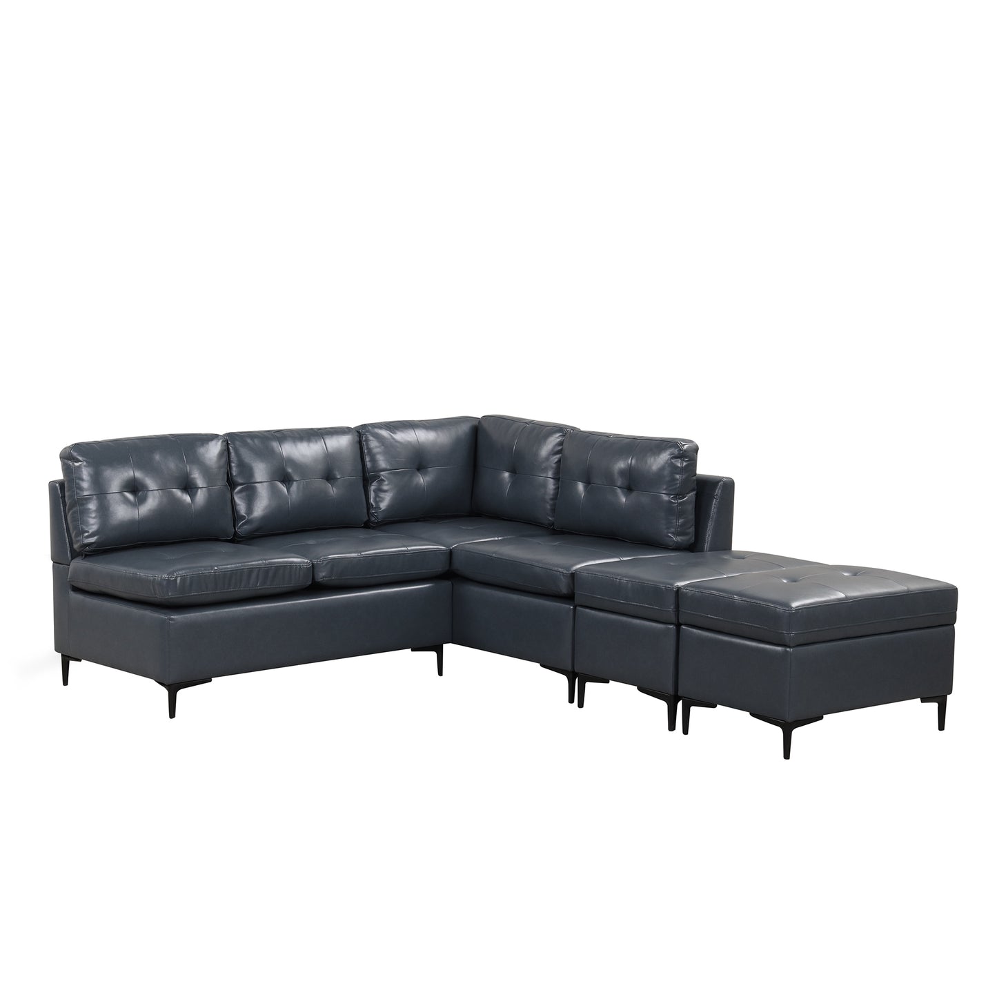Sonoma Mid-Century L-Shaped Corner Sofa