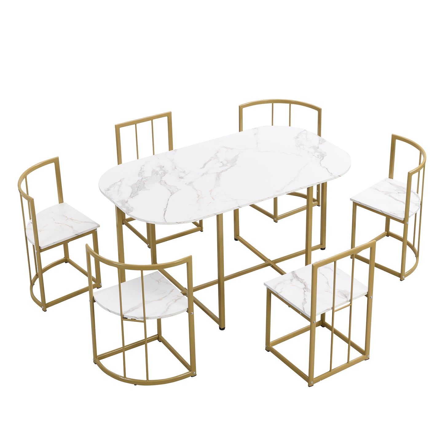 Mission Modern 7 Piece Dining Set
