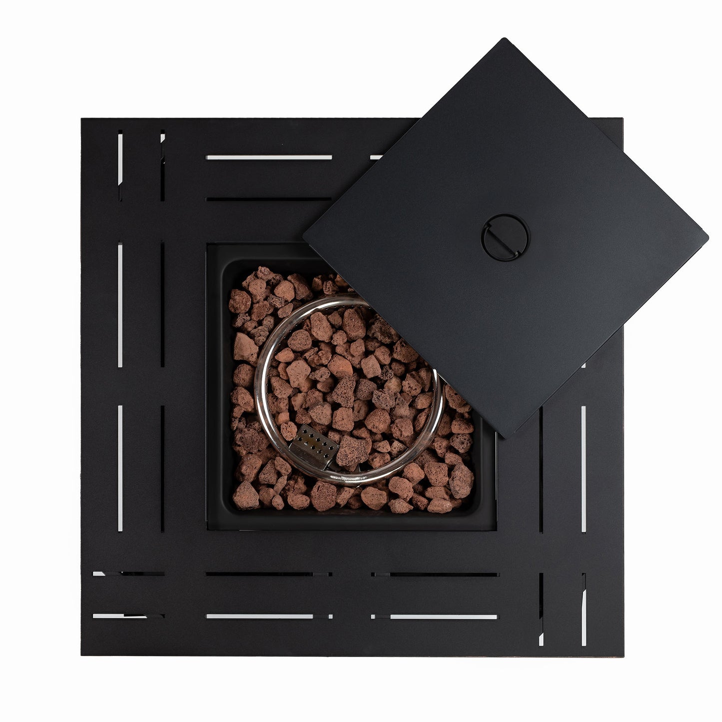 Warmsprings Contemporary Fire Pit Table