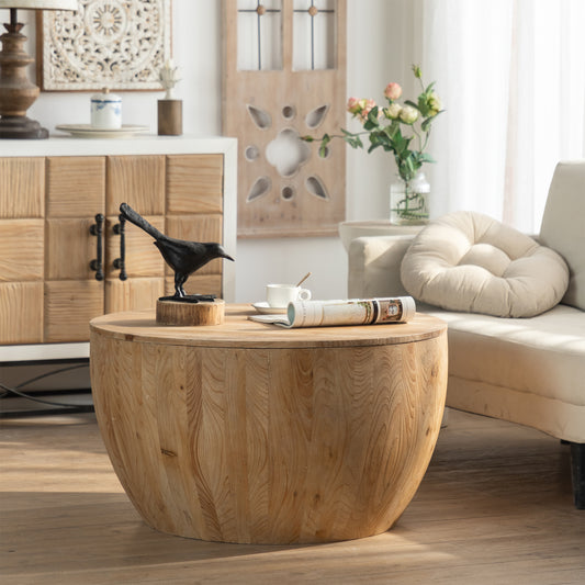 Cleo Craftsman Vintage Bucket Table