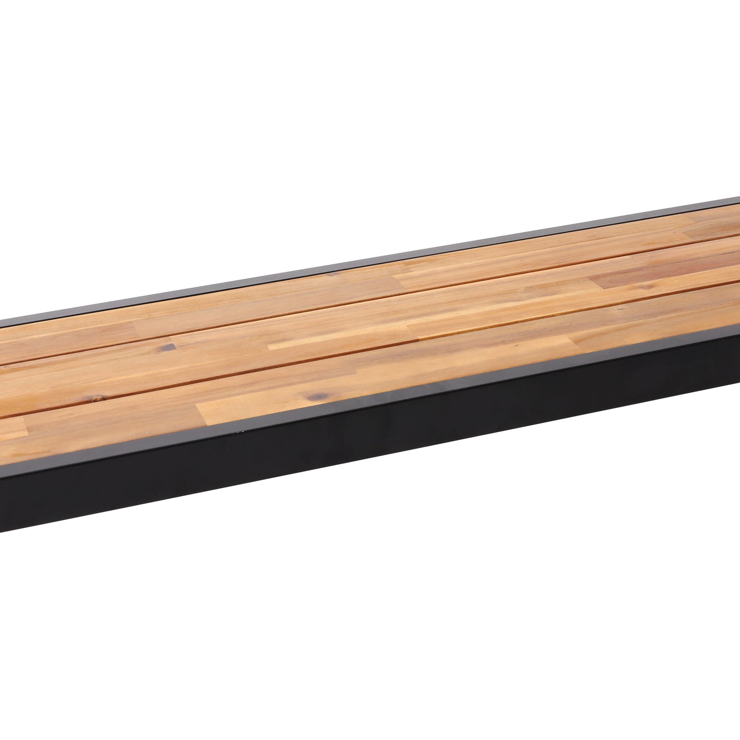 Centerville Modern Wood Metal Bench