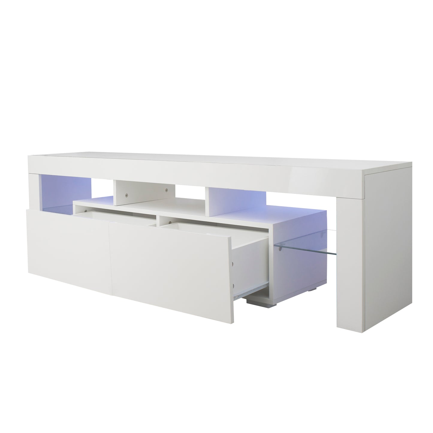 Napa Modern Velvet TV Stand