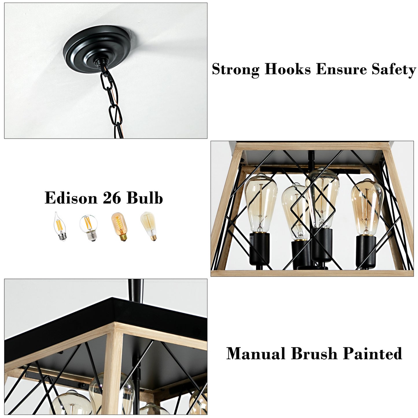 Fitch Traditional Farmhouse Chandelier