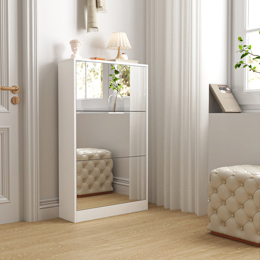 Somerset Modern Shoe Cabinet Organizer