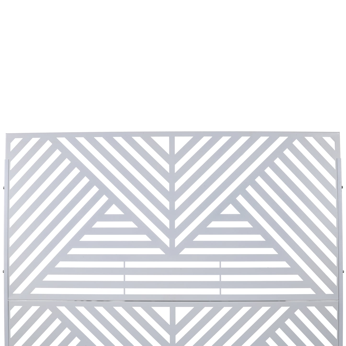 Marcel Industrial Freestanding Metal Privacy Panel