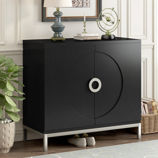 Westport Craftsman Wooden Storage Cabinet