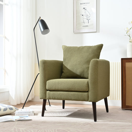 Oakridge Mid-Century Fabric Lounge Chair