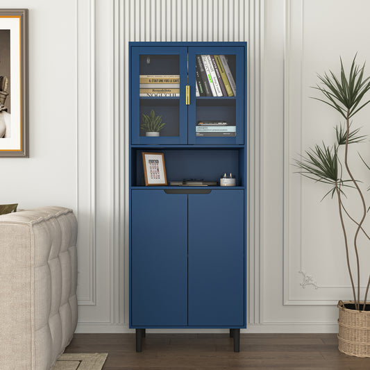 Irvington Contemporary Storage Bookcase