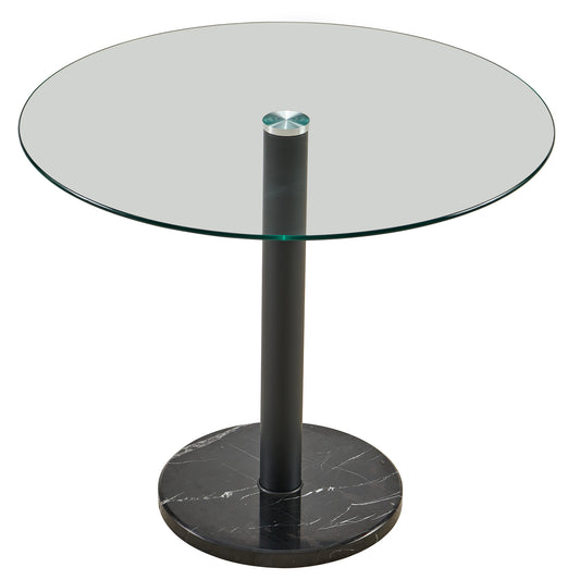 Emery Modern Glass Dining Table