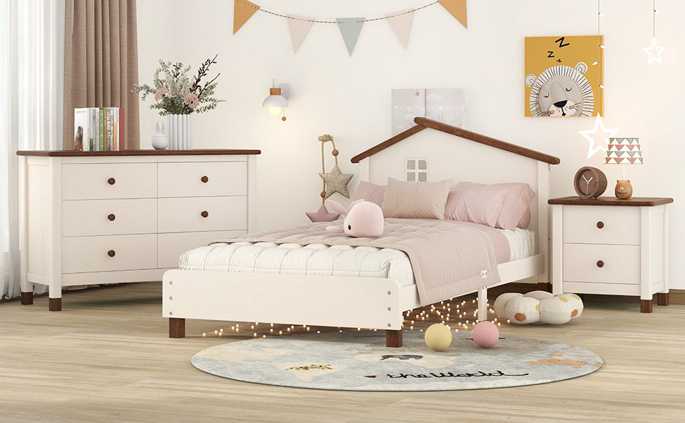 Fitch Contemporary 3-Pieces Bedroom Sets Twin Platform