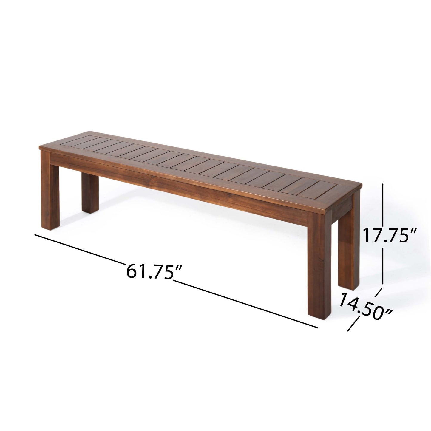 Somerset Modern Rustic Wood Benches