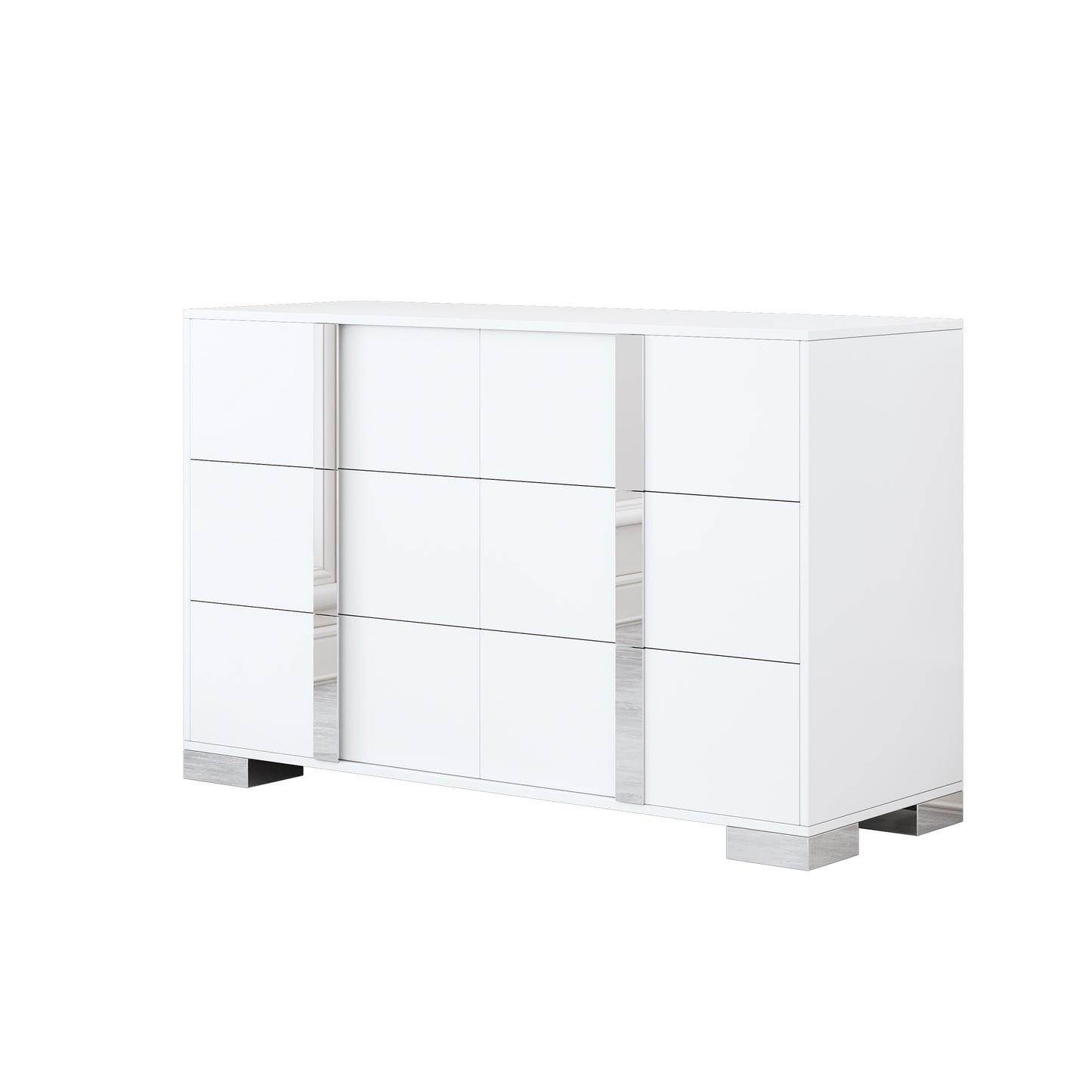 Sonoma Contemporary LED Upholstered Bedroom Set